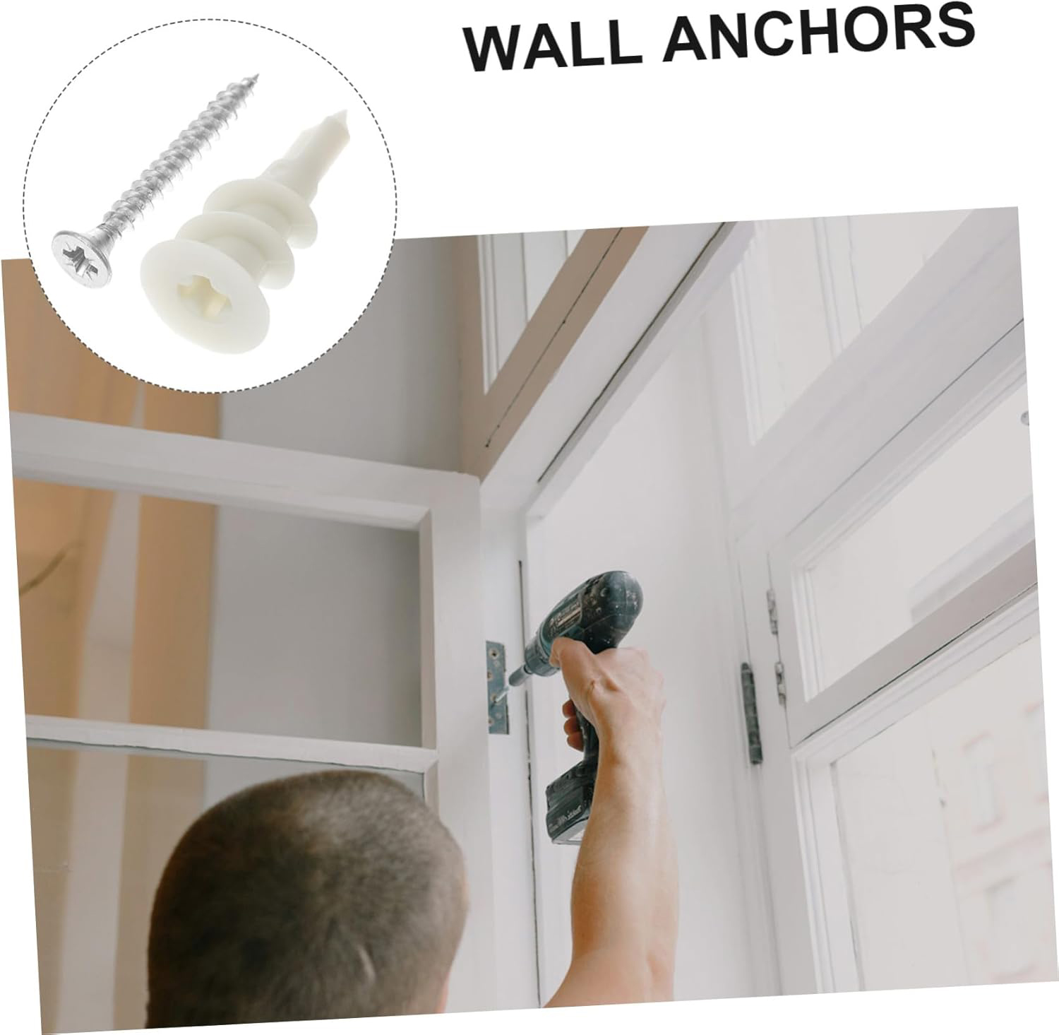 Gambar produk YUE Sekrup FH Fischer Self Drilling Drywall Anchor Flat Head 10 PCS - YU010