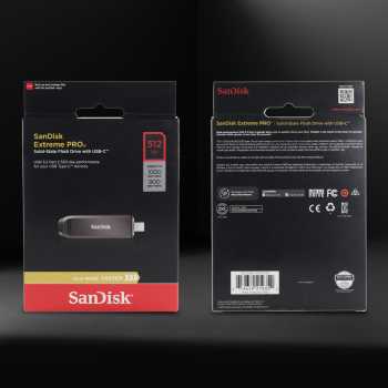 Gambar produk SanDisk Extreme PRO Flash Drive with USB Type C 1000MB/s 512GB - SDCZ890
