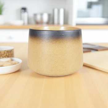 Gambar produk FLAMBE Gelas Keramik Kopi Teh Vintage Japanese Style Ceramic Cup 200ml - FB014