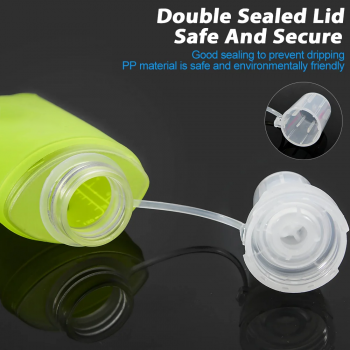 TaffSPORT Botol Minum Soft Flask Foldable Sport Water TPU 500 ml - TF009 Gambar produk TaffSPORT Botol Minum Soft Flask Foldable Sport Water TPU 500 ml - TF009