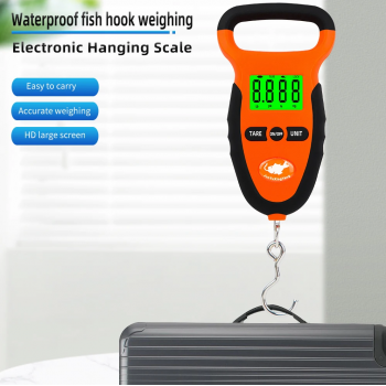 JUANJUAN Timbangan Koper Digital 50 kg Portable Hook Scale Pocket - LS03
