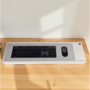 Gambar produk Xiaomi Set Keyboard Mouse Wireless 2.4GHz Soft Keycap Lightweight - WXJS03YM