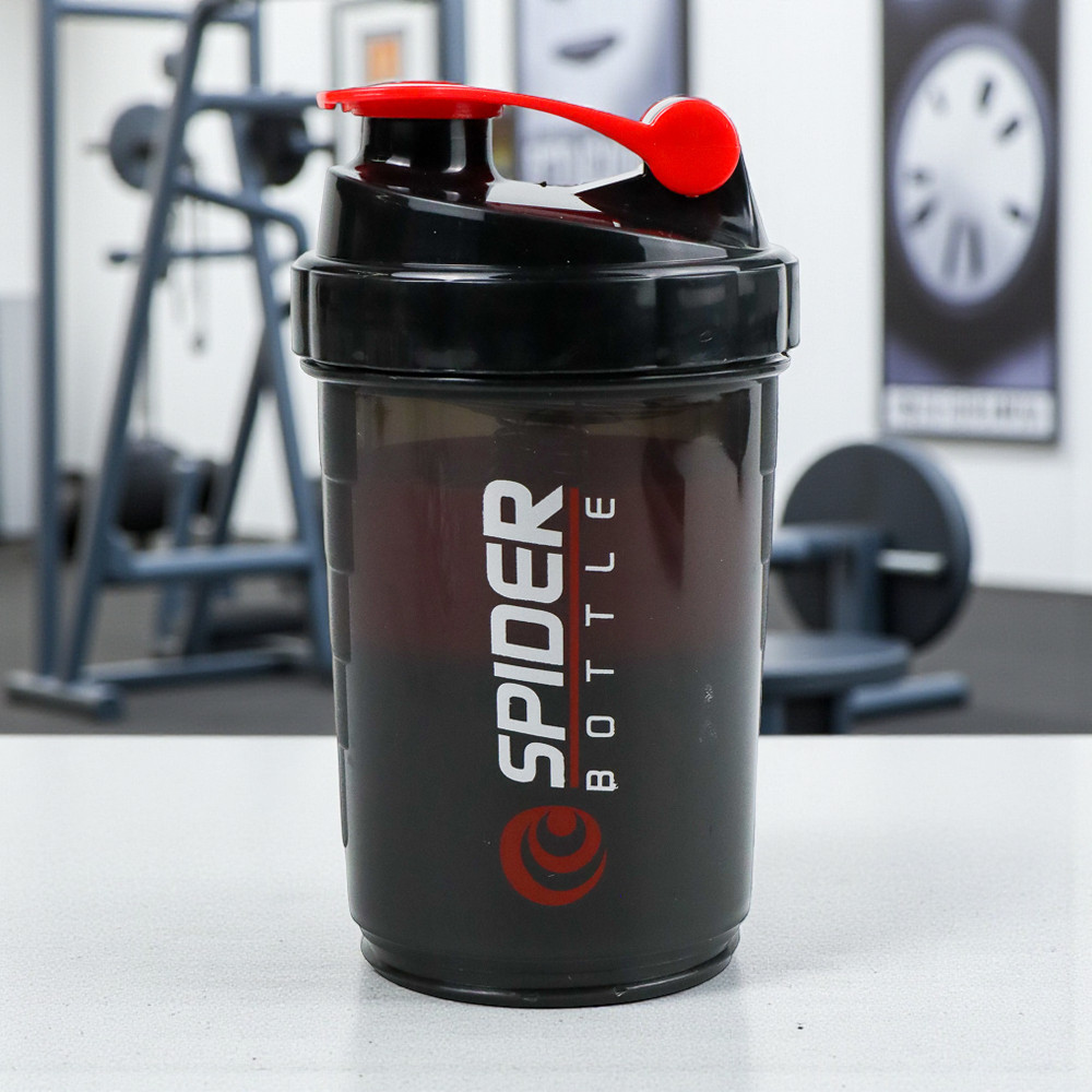 Gambar produk SPIDER Botol Minum Protein Shaker GYM Fitness Bottle BPA Free 500ml - SPB01
