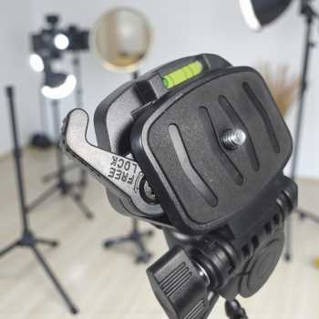 Gambar produk FEICHAO Tripod Head Adapter Level Meter Plate Handheld - FC975