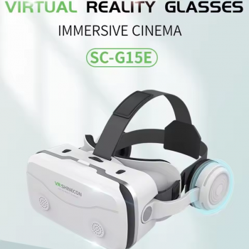 Shinecon VR Box 3D IMAX Screen Virtual Reality Glasses With Headphone - SC-G15E