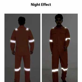 Gambar produk Doomiva Pakaian Kerja Safety Wearpack Coverall Reflective Strips XL - DM-480