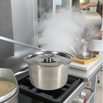 Hasei Baskom Mangkok Stainless Steel Wadah Bumbu Makanan with Lid - HS-14