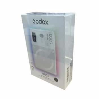 Gambar produk Godox Lampu Fill Light Smartphone Magnetic Power Bank RGBW 4900mAh - MA5R