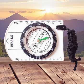 Gambar produk LumiParty Kompas Mini Professional Scale Outdoor Hiking - XC-MN0010