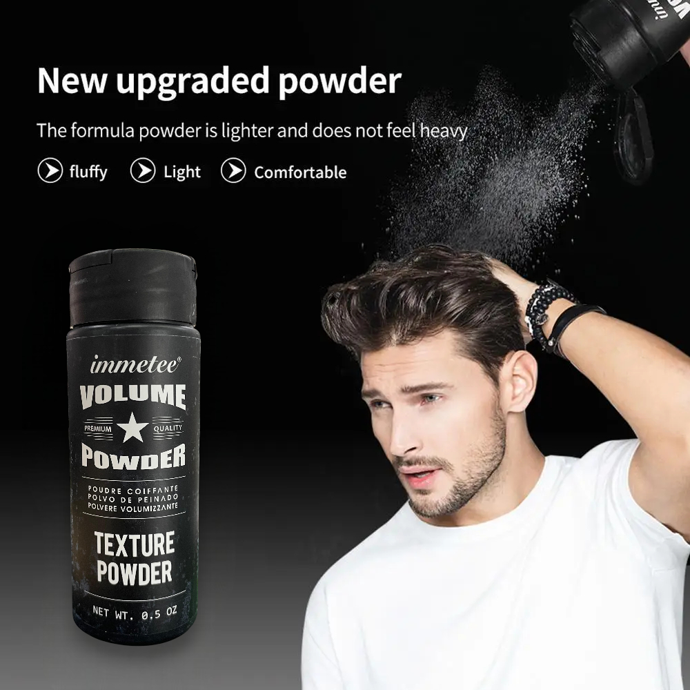 Gambar produk Immetee Dry Shampoo Hair Fluffy Powder Bedak Rambut Anti Lepek 15g - IT399