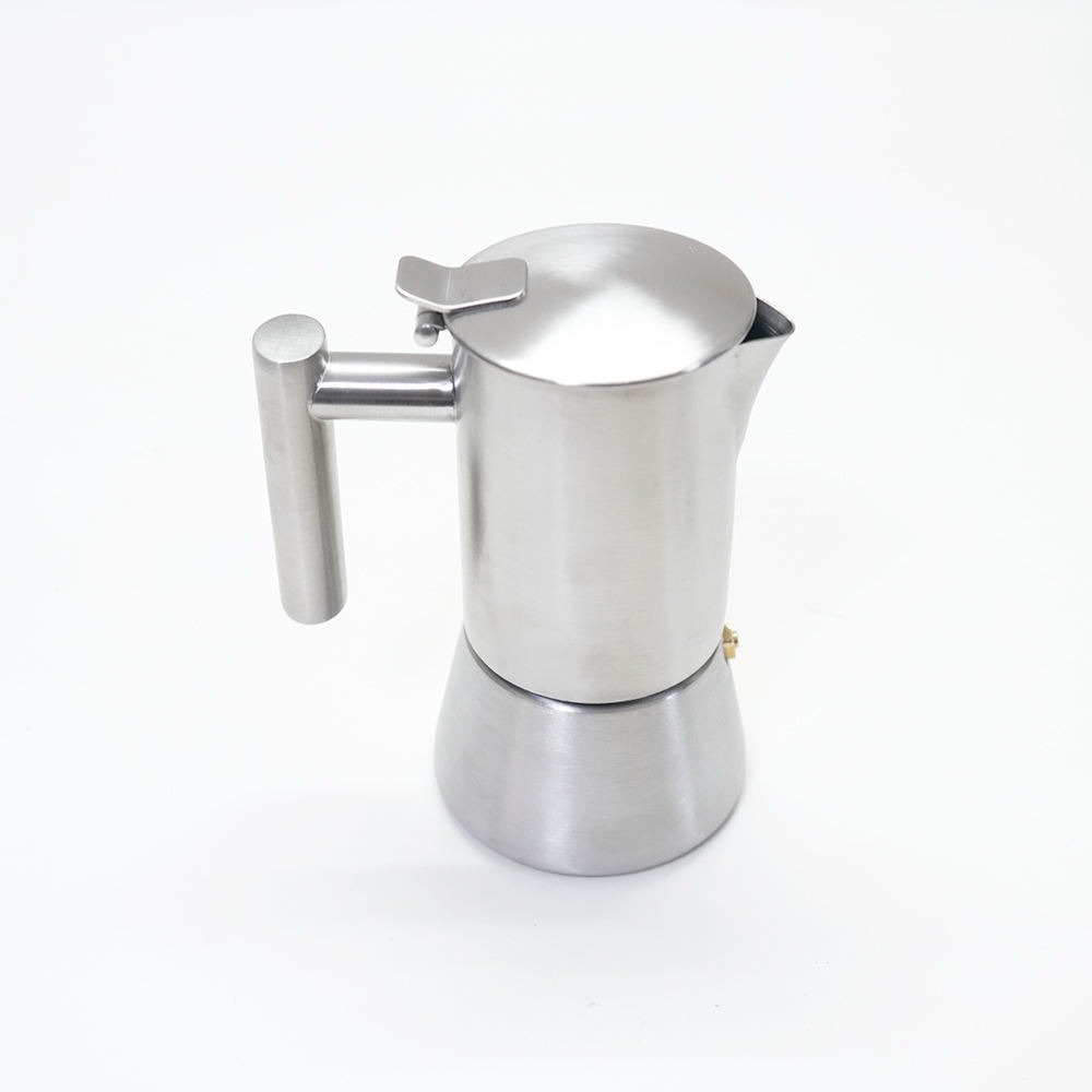 Gambar produk IYD Moka Pot Espresso Single Valve Coffee Stainless Steel 500ml - I-500