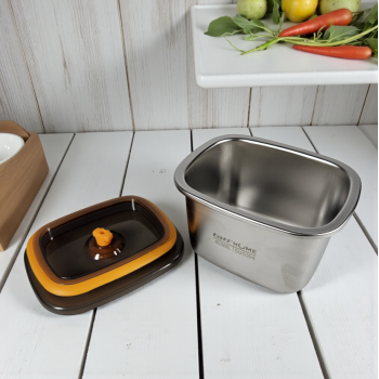 Gambar produk TaffHOME Kotak Makan Lunch Box Multifunction Stainless Steel 304 450ml - AC-21