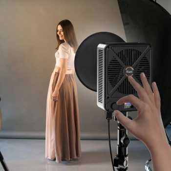 Gambar produk LIYADI Lampu Studio Fotografi COB LED RGBW 24 Mode TFT Display 330W - G330C