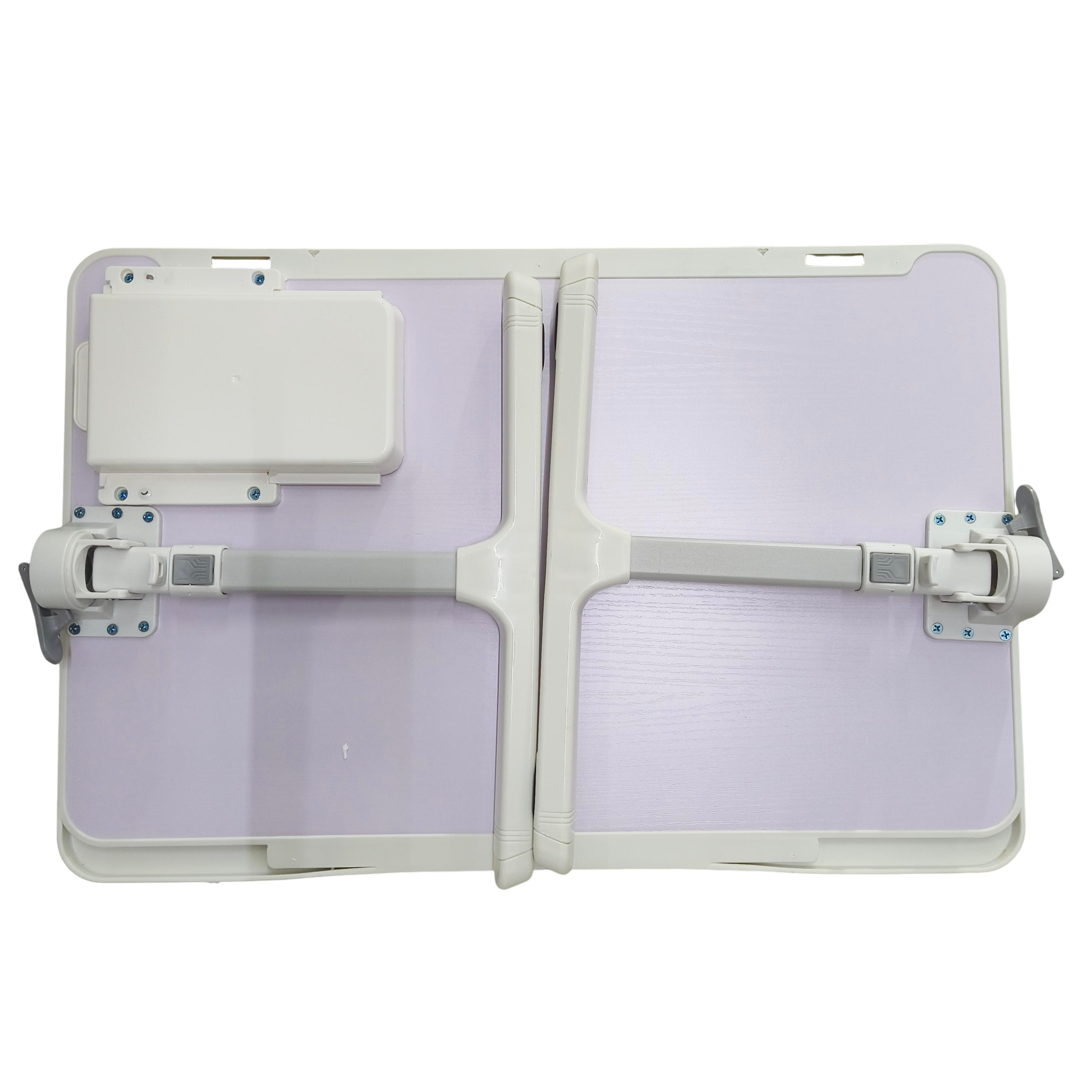 AOLIVIA Meja Lipat Laptop Belajar Foldable Bed Table with USB Port - AV-60 Gambar produk AOLIVIA Meja Lipat Laptop Belajar Foldable Bed Table with USB Port - AV-60