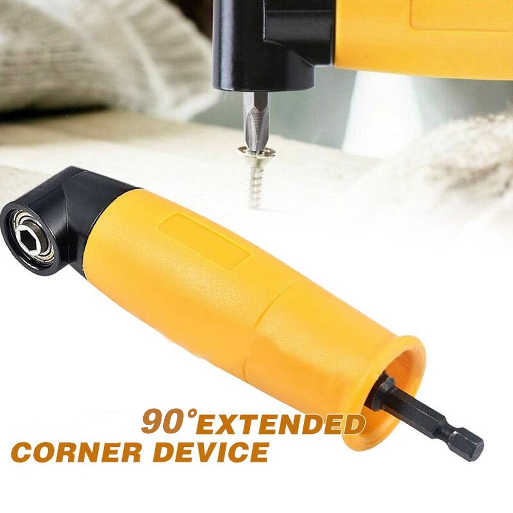 Gambar produk PROBUILDER Ekstensi Mata Bor L Angle 90 Derajat 1/4 Inch Hex - 66688