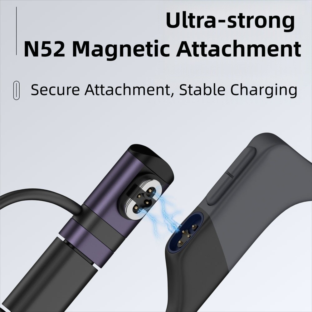 Gambar produk NAKU OTG Magnetic Charger Adaptor Smartwatch Type C Xiaotian Genius - NK-Z10