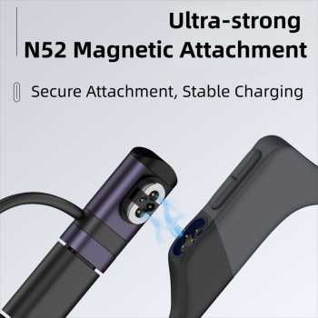 Gambar produk NAKU OTG Magnetic Charger Adaptor Smartwatch Type C Xiaotian Genius - NK-Z10