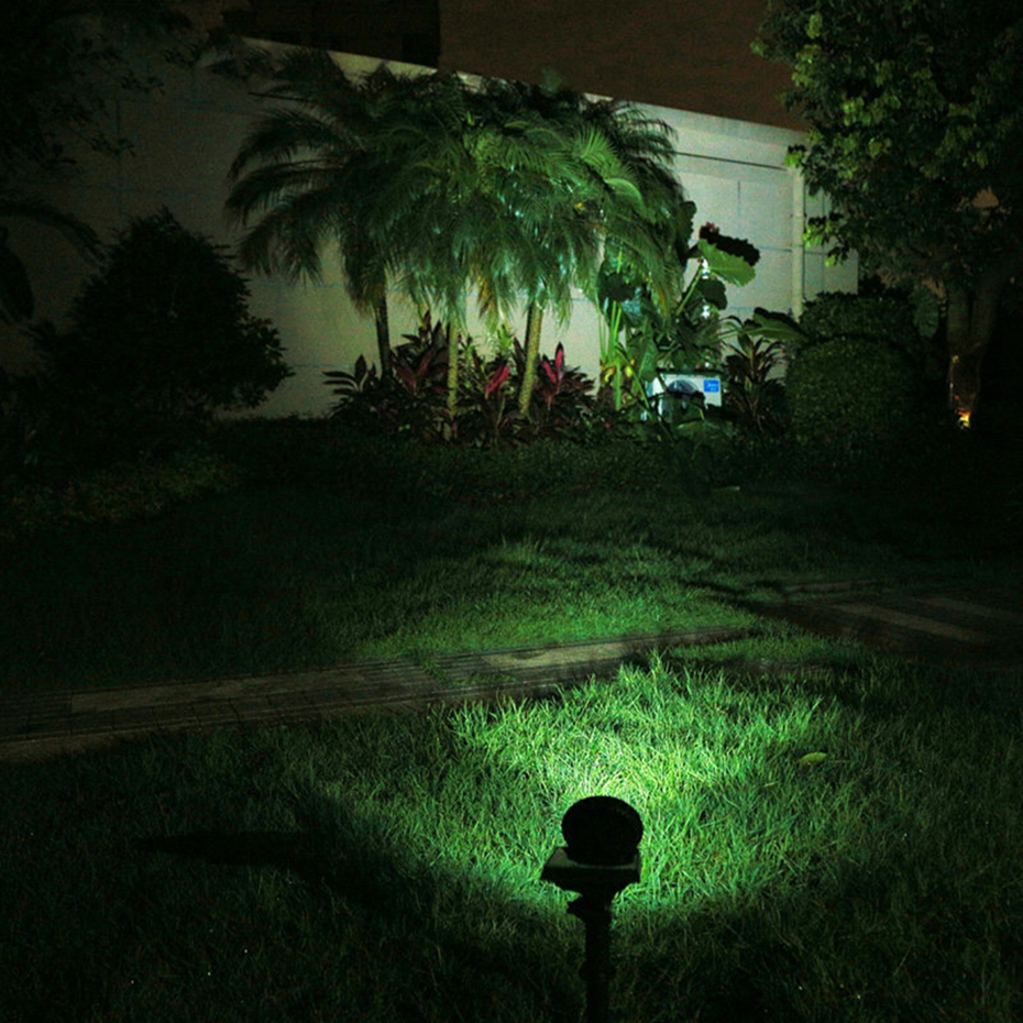 Gambar produk Hyelaer Lampu Taman Hias Solar Panel Waterproof Cool White 4 LED - TS-G0103
