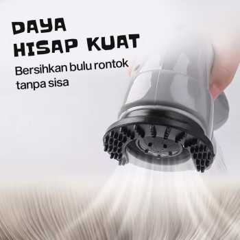 Shed Pal Pembersih Bulu Hewan Peliharaan Elektrik Pet Grooming Tool - HC Gambar produk Shed Pal Pembersih Bulu Hewan Peliharaan Elektrik Pet Grooming Tool - HC