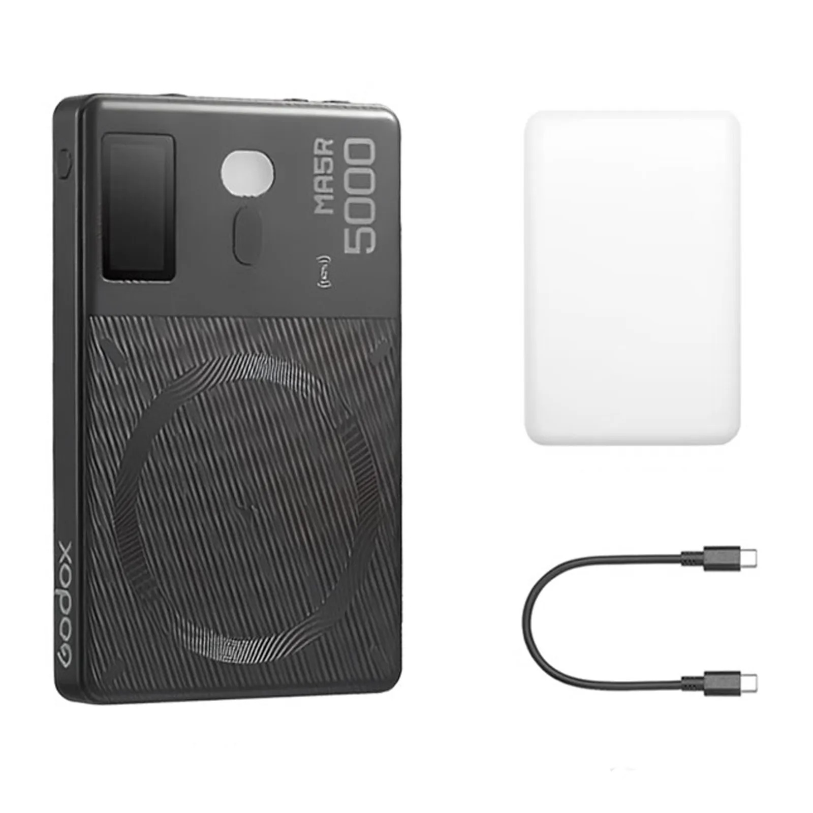 Gambar produk Godox Lampu Fill Light Smartphone Magnetic Power Bank RGBW 4900mAh - MA5R