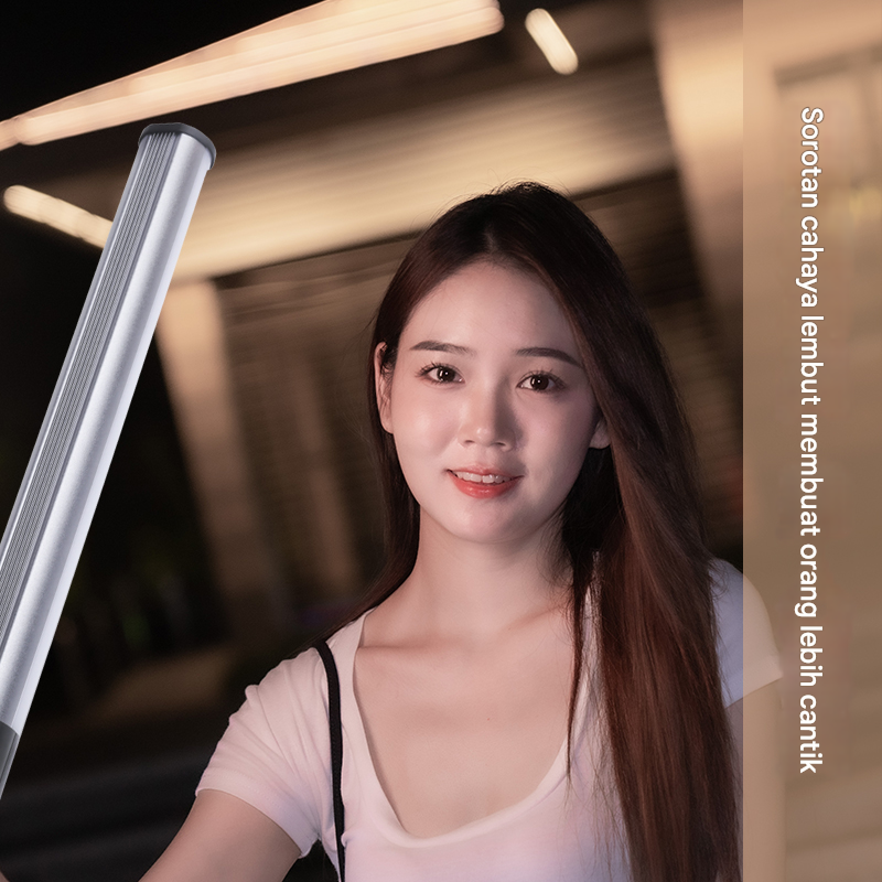 Gambar produk LIYADI Lampu Fotografi LED Portabel RGB Tube Light 10W 9900K - LP430 PRO