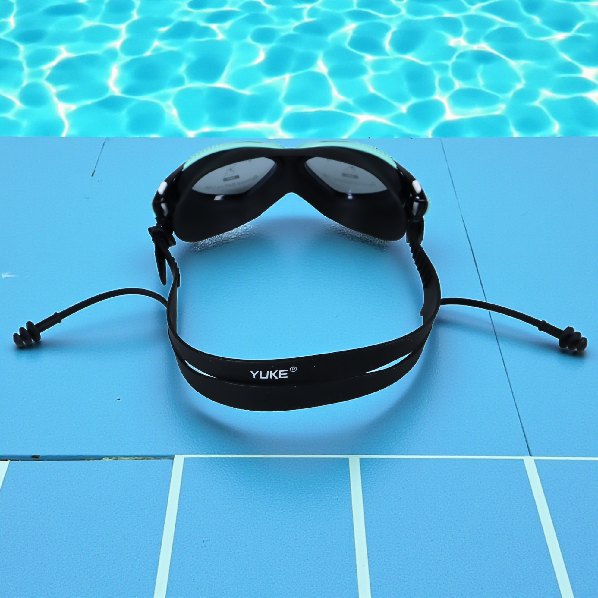 Gambar produk YUKE Kacamata Renang Snorkeling Diving Anti Fog UV Protection - 8027