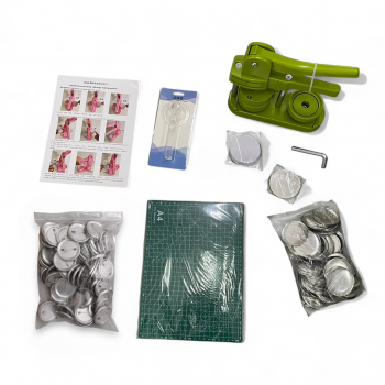 Gambar produk DCBADGE Mesin Press Pin Bros Peniti Bulat Rotating Badge Button Maker 44mm - SG-168