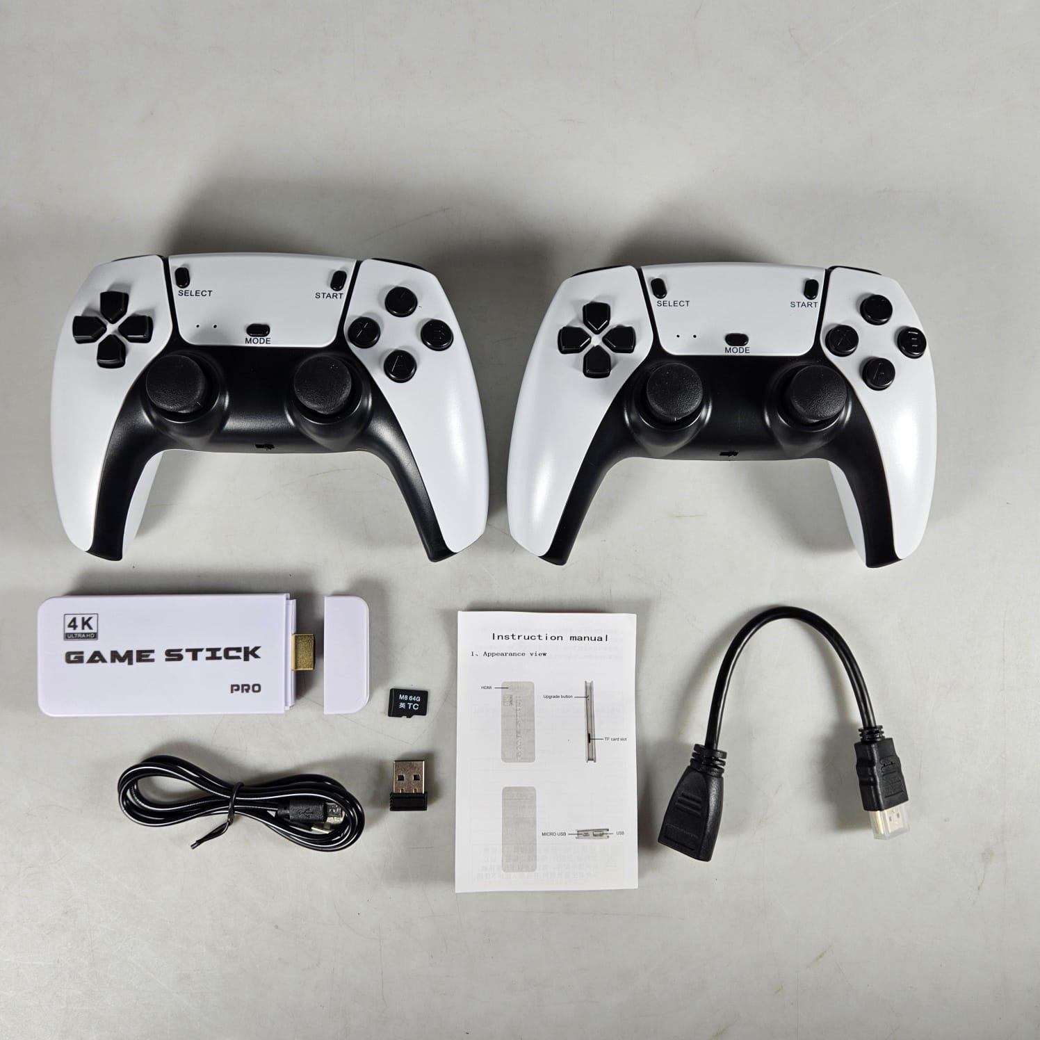 Gambar produk SJGAM Game Console Retro Classic 20K Games 64GB with Wireless Gamepad - M15 Plus