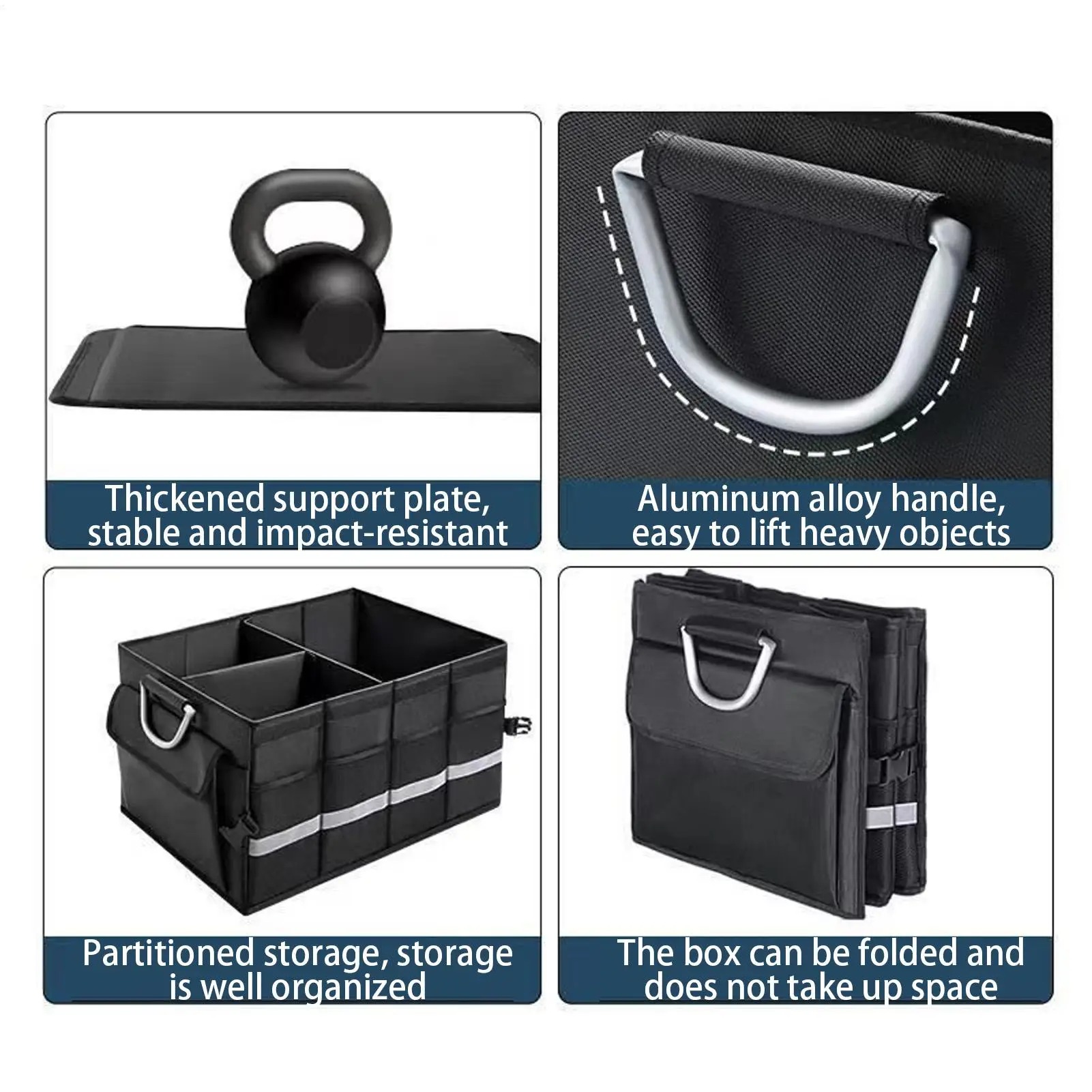 Gambar produk STOYING Tas Organizer Bagasi Mobil Oxford Car Trunk Storage Bag 46L - ST-50