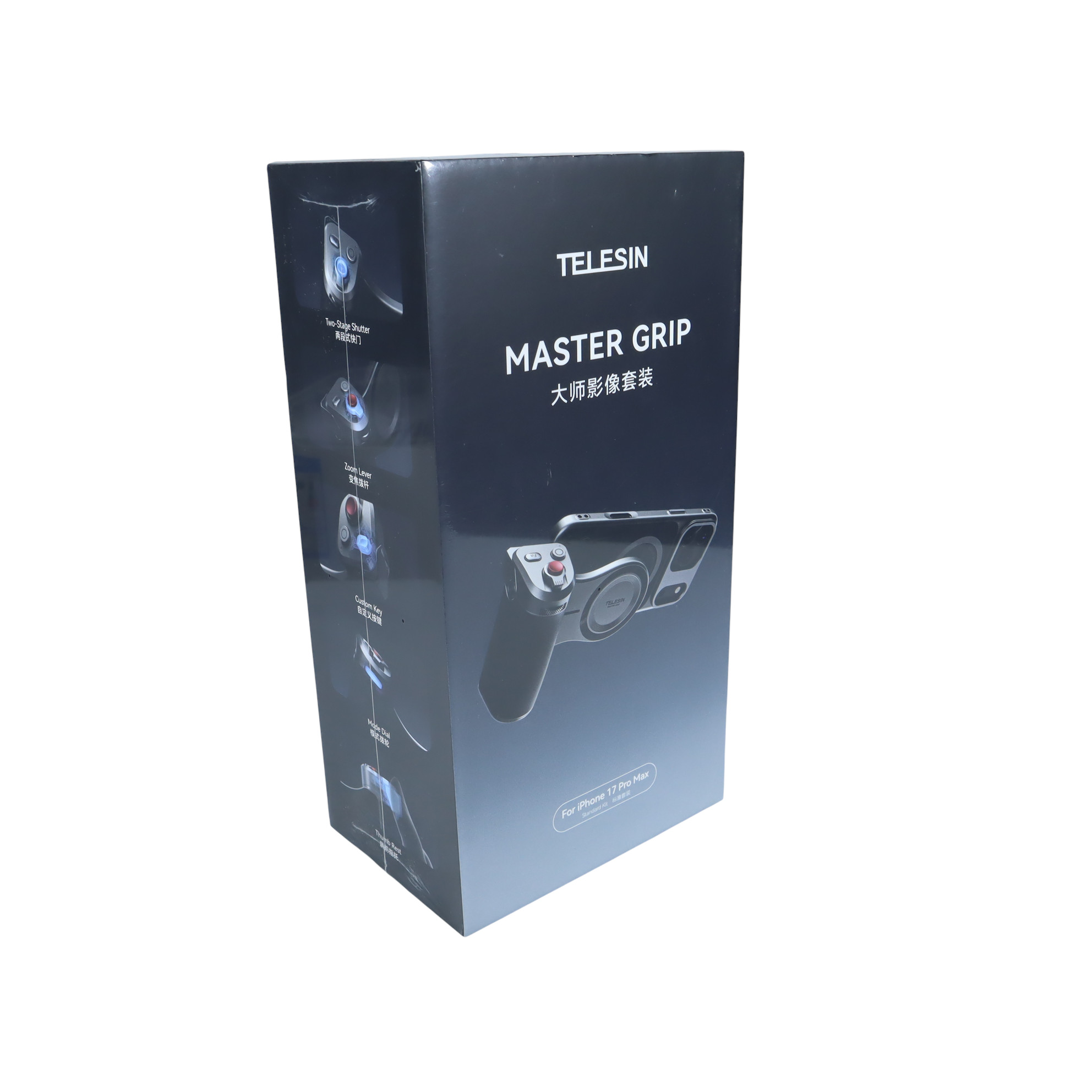 Gambar produk TELESIN Master Grip Ultimate for iPhone 17 Pro Max with Phone Case - P5-MP-003