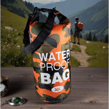 Gambar produk WATORU Tas Penyimpanan Anti Air Debu Outdoor Waterproof Dry Bag 30L - XAZ9