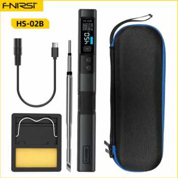 Gambar produk FNIRSI Solder Digital Adjustable Temperature Digital Screen 100W - HS-02B