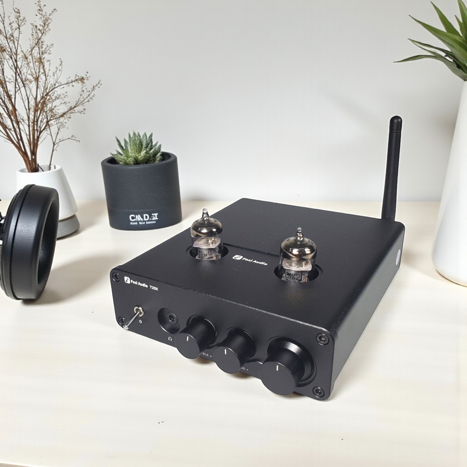 Gambar produk Fosi Audio Bluetooth Tube Amplifier Headphone Amp Stereo 100W - T20X