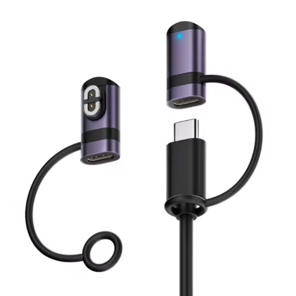 Gambar produk NAKU OTG Magnetic Charger Adaptor Smartwatch Type C Xiaotian Genius - NK-Z10