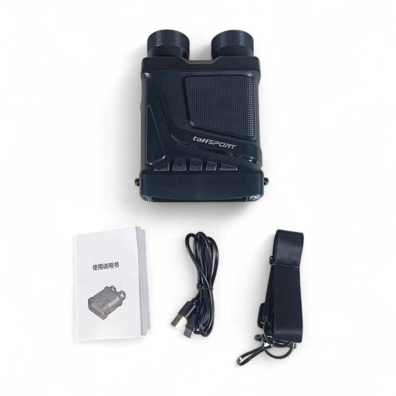 Gambar produk TaffSPORT Teropong Binocular Night Vision Recorder 2.5K Zoom with Mic - R12