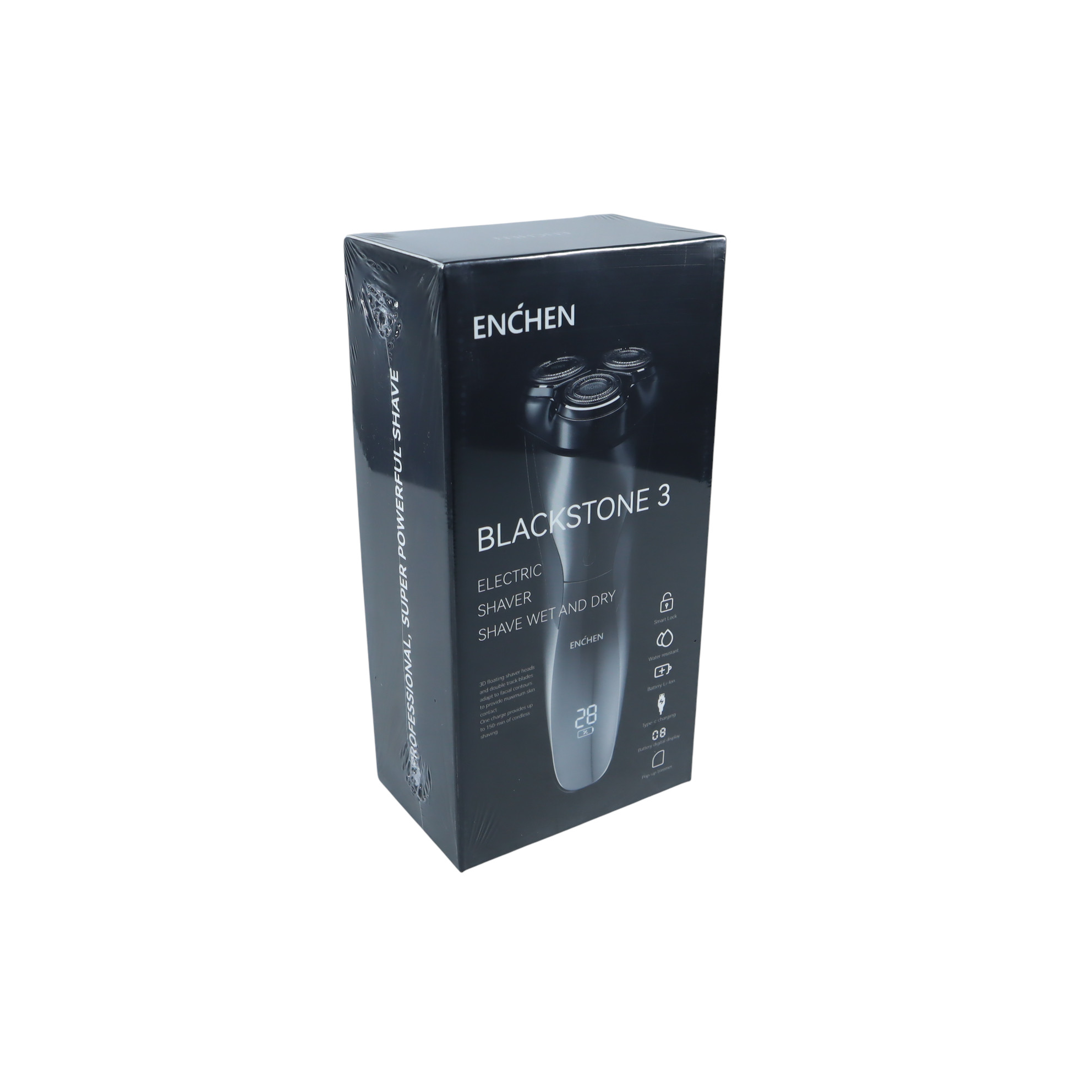Gambar produk ENCHEN Alat Cukur Elektrik Electric Shaver LED Display IPX7 5W - BlackStone 3