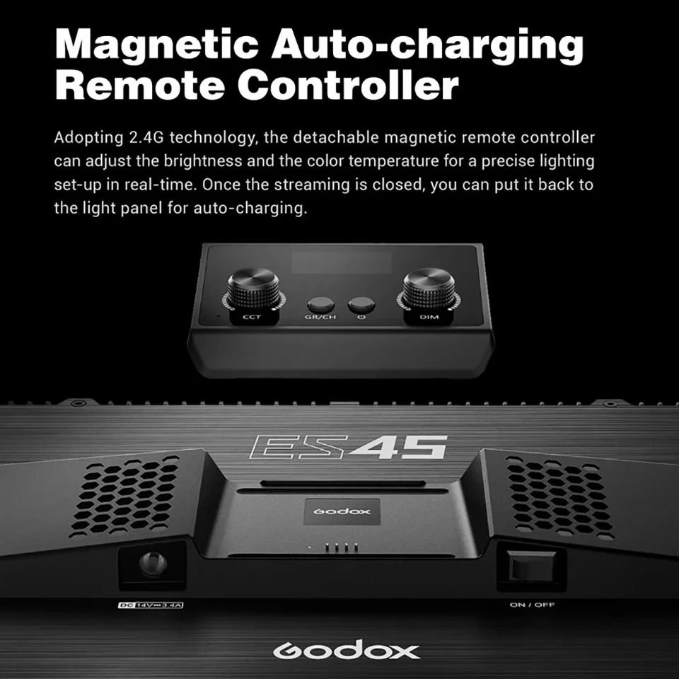 Gambar produk Godox Lampu Fill Light E-Sport LED 3in1 Color Adjustable with APP - ES45