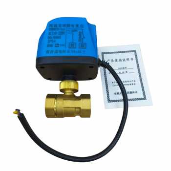 Gambar produk GRT Solenoid Valve Two Way Ball Brass Normally Close 220V 3/4 Inch - BTQ2024-H50