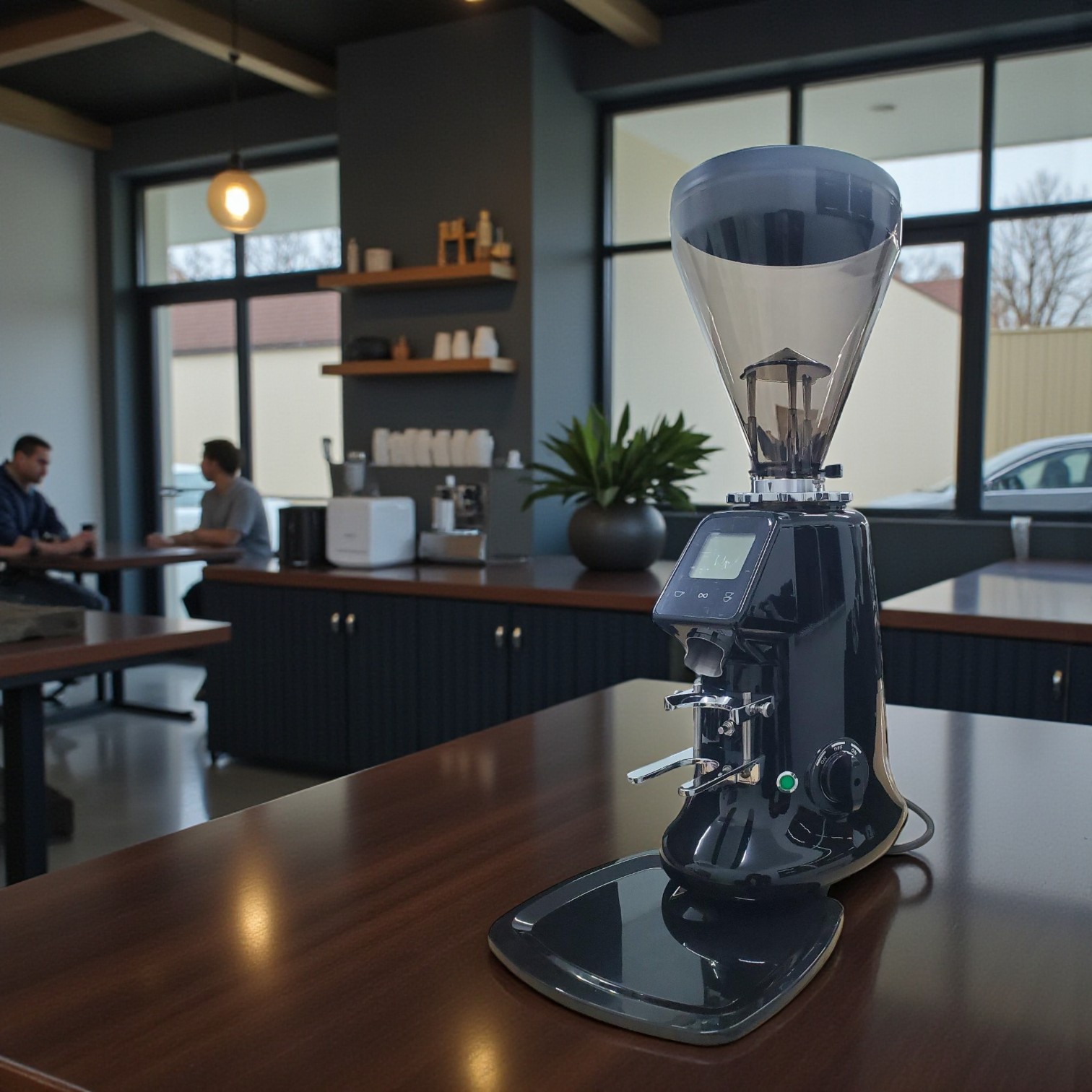 Gambar produk Jiexing Alat Penggiling Kopi Elektrik Touch Screen Coffee Grinder - JX-600AD