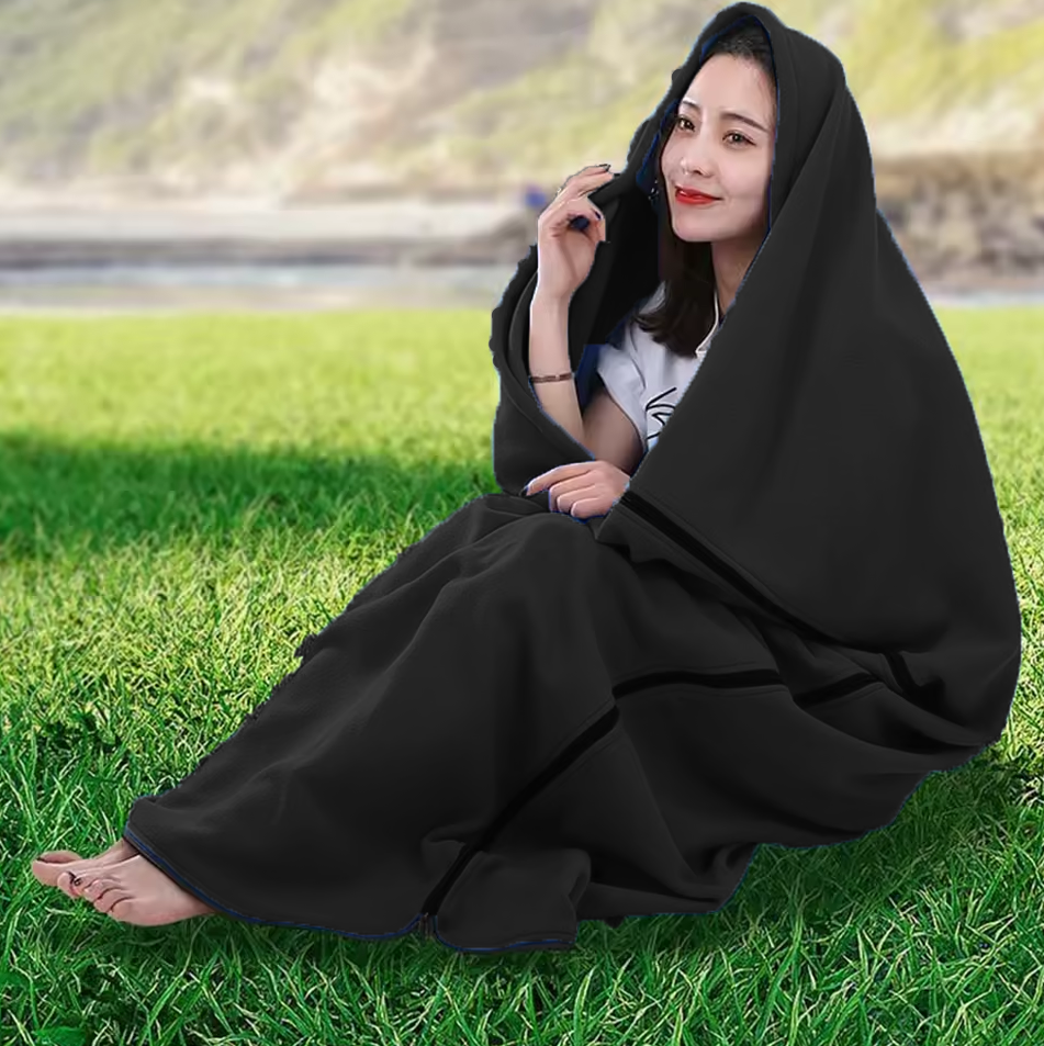 Gambar produk MOHERE Kantong Tidur Portable Camping Sleeping Bag Fleece Outdoor - MH1