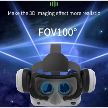 Gambar produk Shinecon VR Box 3D IMAX Screen Virtual Reality Glasses With Headphone - SC-G15E