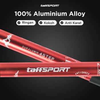 Gambar produk TaffSPORT Tongkat Hiking Telescopic Trekking Pole Aluminium 135cm - X-11