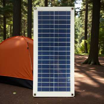 SOLA Solar Panel Polycrystalline Modul DIY 2 USB Port 18V 10W - SL18V