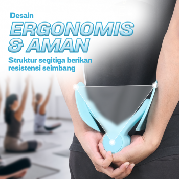 Gambar produk FT Hip Trainer Alat Fitness Senam Kegel Anti Slip Daya Baterai - HY-123