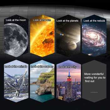 CELESTRON Powerseeker Astronomical Telescope Teropong 80mm - 80EQ Gambar produk CELESTRON Powerseeker Astronomical Telescope Teropong 80mm - 80EQ