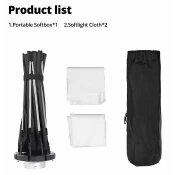 TRIOPO Softbox Octagonal Reflector Lighting Photography Bowens Mount 65cm - TR25 Gambar produk TRIOPO Softbox Octagonal Reflector Lighting Photography Bowens Mount 65cm - TR25