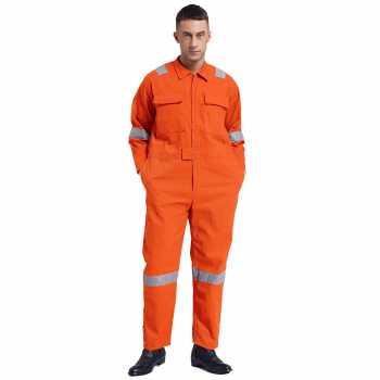 Gambar produk Doomiva Pakaian Kerja Safety Wearpack Coverall Reflective Strips XL - DM-480