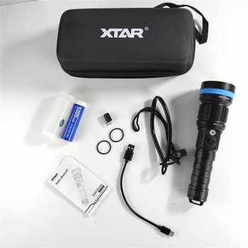 Gambar produk XTAR Senter Diving LED Flashlight Adjustable Beam 1600 Lumens 122500cd - D40
