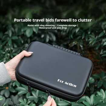 Gambar produk XFJI Tas Kamera Aksi DJI 3/4/5 Pro Hard Shell Action Storage Bag - XF-345