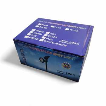 Gambar produk Hyelaer Lampu Taman Hias Solar Panel Waterproof Cool White 4 LED - TS-G0103